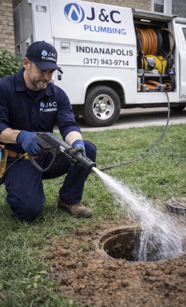 sewer line cleaning Indianapolis IN service