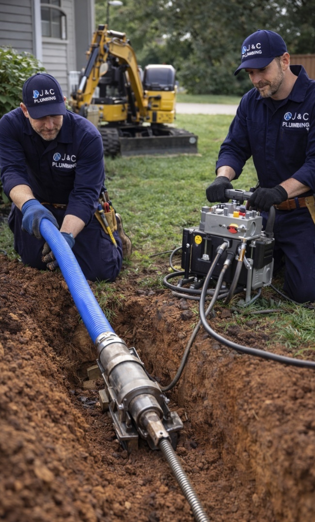 trenchless sewer repair Indianapolis IN residential service