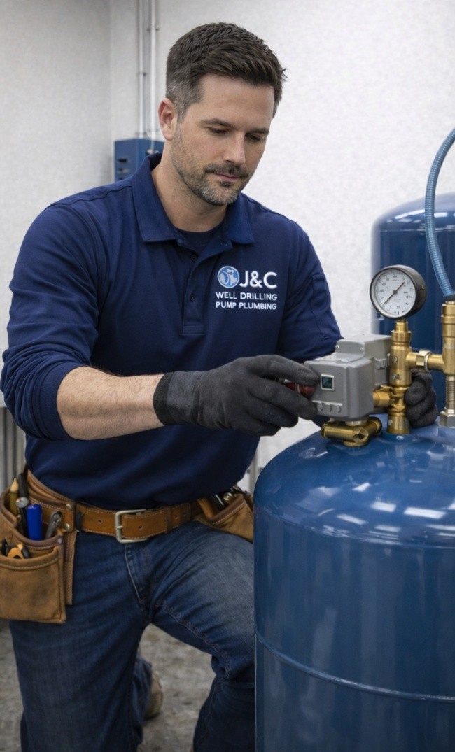 pressure tank installation Indianapolis IN service
