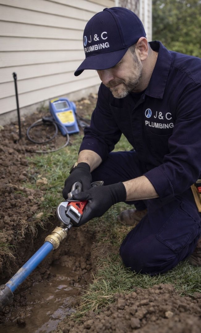 water line repair Indianapolis IN professional service